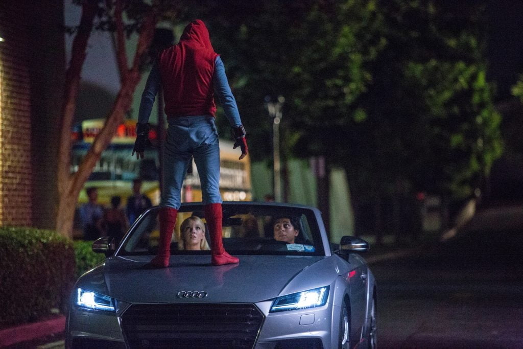 Spider-Man ‘Peter Parker’ drives an Audi TTS Roaders in the new Marvel blockbuster ‘Spider-Man: Homecoming’
