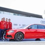 FC Bayern München receives new Audi models