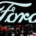 Ford presentation at the North American International Auto Show in Detroit, Michigan