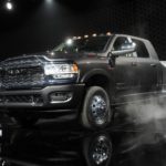 Ram 3500 pickup truck unveiled at the North American International Auto Show in Detroit, Michigan