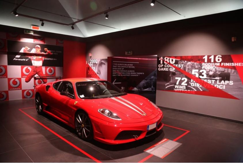 Michael Schumacher Sergisi Ferrari Müzesinde