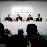 Renault Yönetim Kurulu Başkanı Jean-Dominique Senard, Nissan CEO’su Hiroto Saikawa, Renault CEO’su Thierry Bolloré ve Mitsubishi Motors CEO’su Osamu Masuko