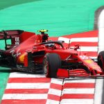 İspanya’dan Carlos Sainz (55) Scuderia Ferrari SF21’i 09 Ekim 2021’de İstanbul, Türkiye’de Intercity İstanbul Park’ta