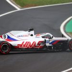 Rusya’dan Nikita Mazepin (9) Haas F1 Takımı VF-21 Ferrari’yi kullanıyor ve 09 Ekim 2021’de İstanbul, Türkiye’de Intercity İstanbul Park’ta
