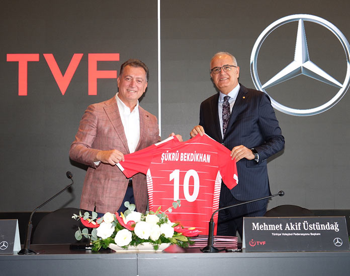 Mercedes-Benz, Voleybol Milli Takımlar Ana Sponsoru oldu