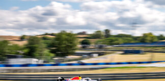Pirelli testing in Budapest