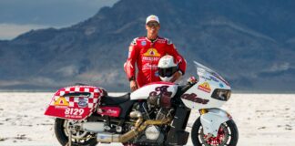 Tyler O’Hara shatters Bonneville record on Indian Challenger Tyler O’Hara shatters Bonneville record on Indian Challenger