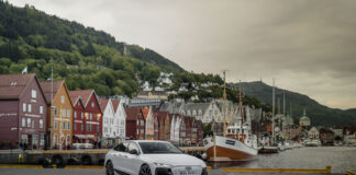 All charged up: from Copenhagen to Bergen in the A6 e-tron
