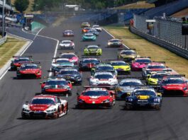 Audi customer team Eastalent Racing takes the lead in the International GT Open standings