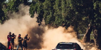 Loeb and Boulanger take third for the Dacia Sandriders in Portugal