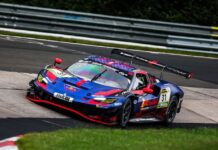 Max Verstappen al debutto nelle gare Gt3 con Emil Frey Racing