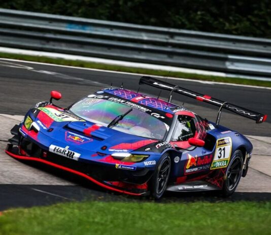 Max Verstappen al debutto nelle gare Gt3 con Emil Frey Racing