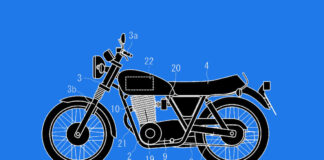 Yamaha brevetta una moto con motore 4 tempi che è elettrica