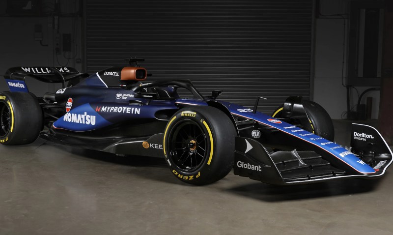 Williams Racing Formula 1 show car supplied by F1 Authentics and Momento Exclusives.