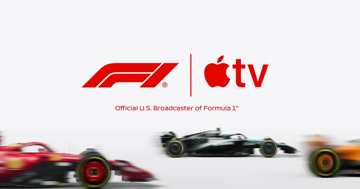 Apple TV becomes exclusive home for Formula 1 in the U.S.