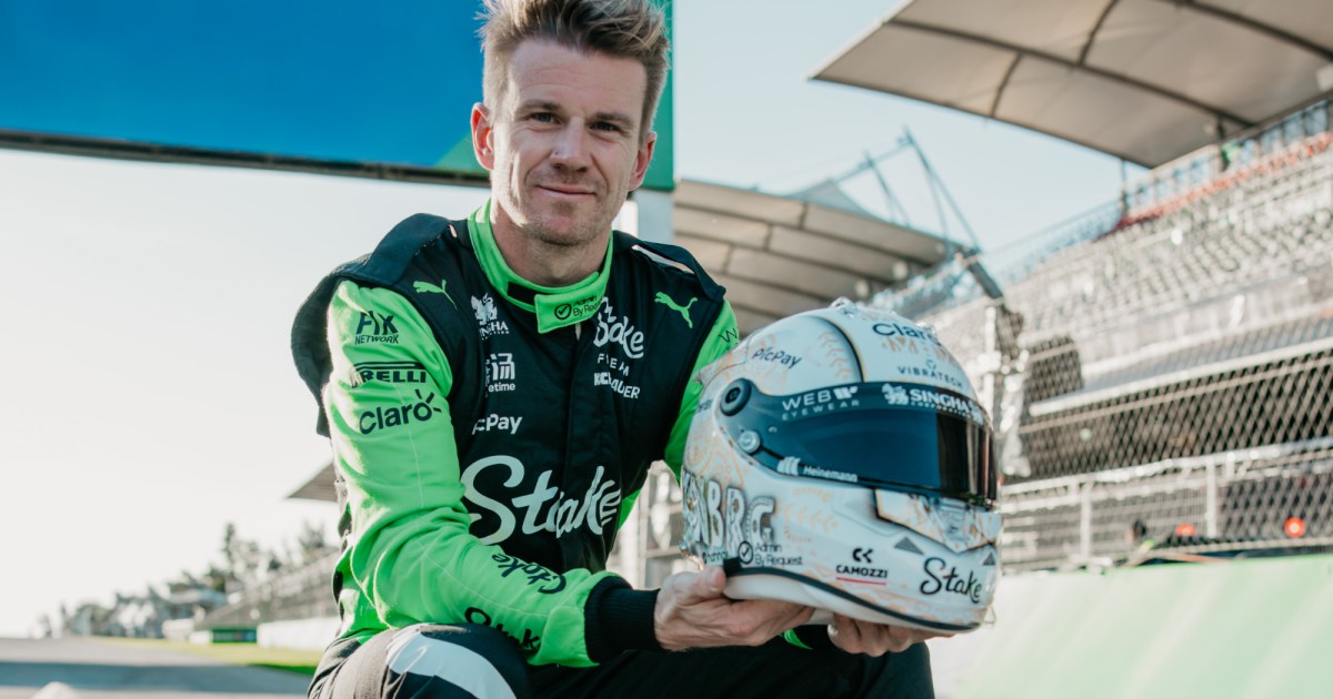 F1’s Nico Hulkenberg auctions race-worn Mexico GP helmet for charity