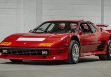 All'asta un raro esemplare di Ferrari 512 BBi 'Koenig'