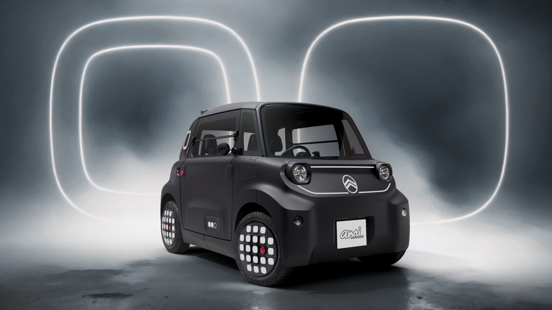 Citroën Ami limited edition Dark Side, scura come la notte