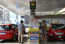 Cresce prezzo benzina, Self a 1,695 euro al litro Cresce prezzo benzina, Self a 1,695 euro al litro