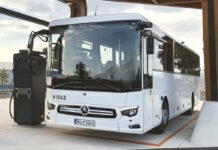 Daimer-E-Bus-Schnellladestation