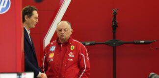 Elkann, piena fiducia in Vasseur e tutta scuderia Ferrari