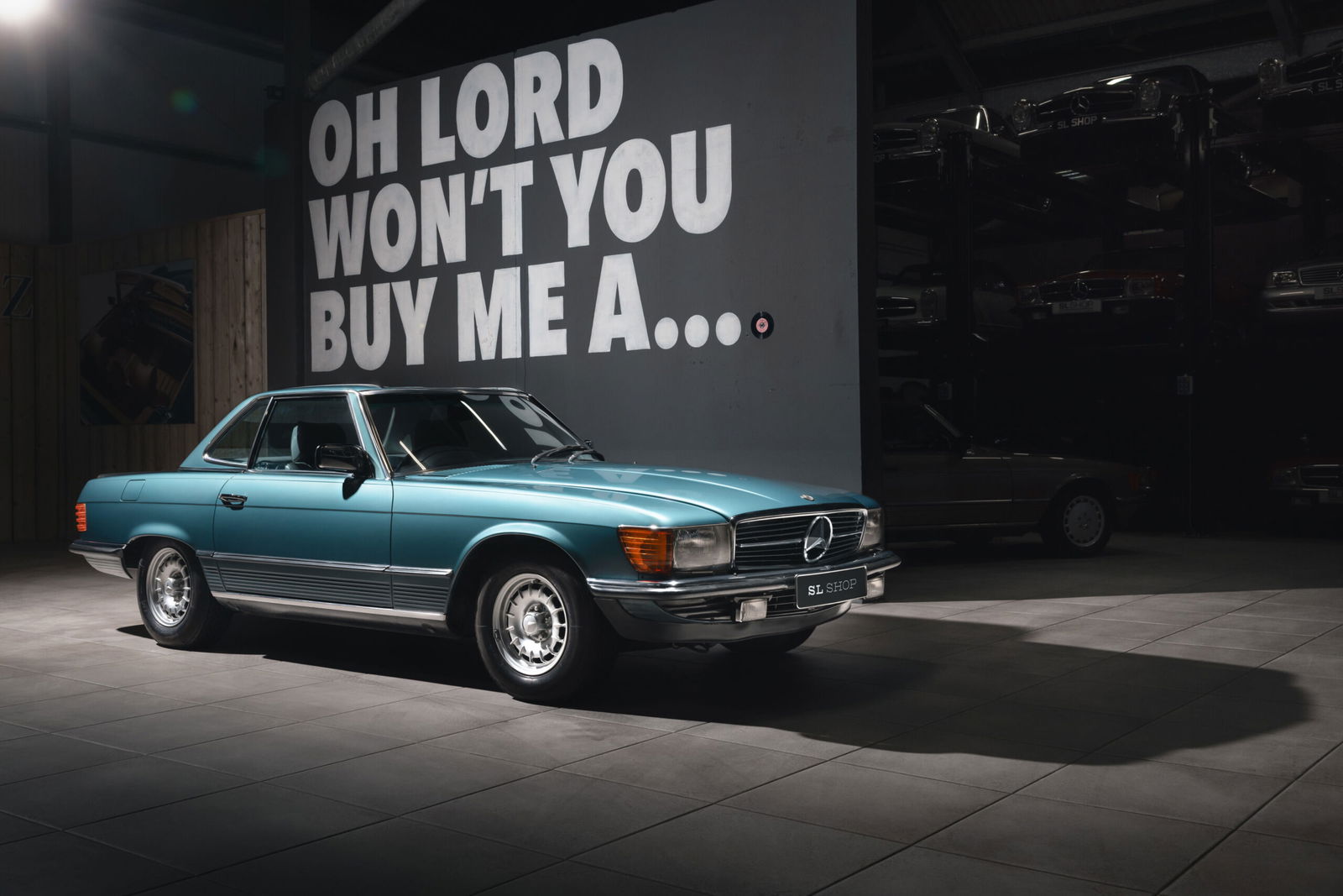 Never seen before: time-capsule 1982 Mercedes-Benz 500SL unearthed with 42