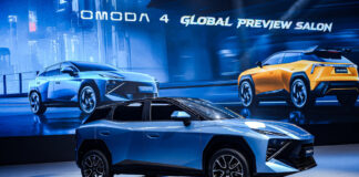 Omoda 4, il crossover compatto debutta in Cina