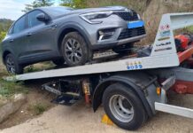 Polizia Metropolitana recupera a Napoli auto rubata a Barcellona