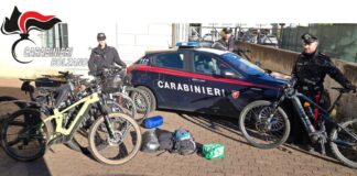 Rubano e-bike per 20.000 euro in Alto Adige, denunciati