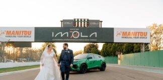 Sposi a Imola e uniti dai motori, festa di nozze in Autodromo