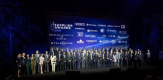 Stellantis premia 54 fornitori globali