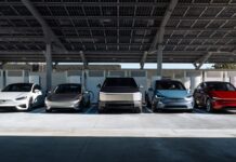 Tesla-Elektroautos-laden-2025