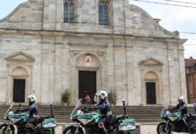 Tre nuove moto elettriche in dotazione alla polizia locale di Torino