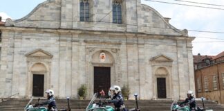 Tre nuove moto elettriche in dotazione alla polizia locale di Torino