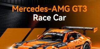 Ahora puedes construir el Mercedes-AMG GT3 gracias a CaDA: una maqueta de colección escala 1:8