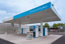 Allianz für Wasserstofftankstellen fordert mehr Fahrzeugmodelle Wasserstoff-Tankstelle