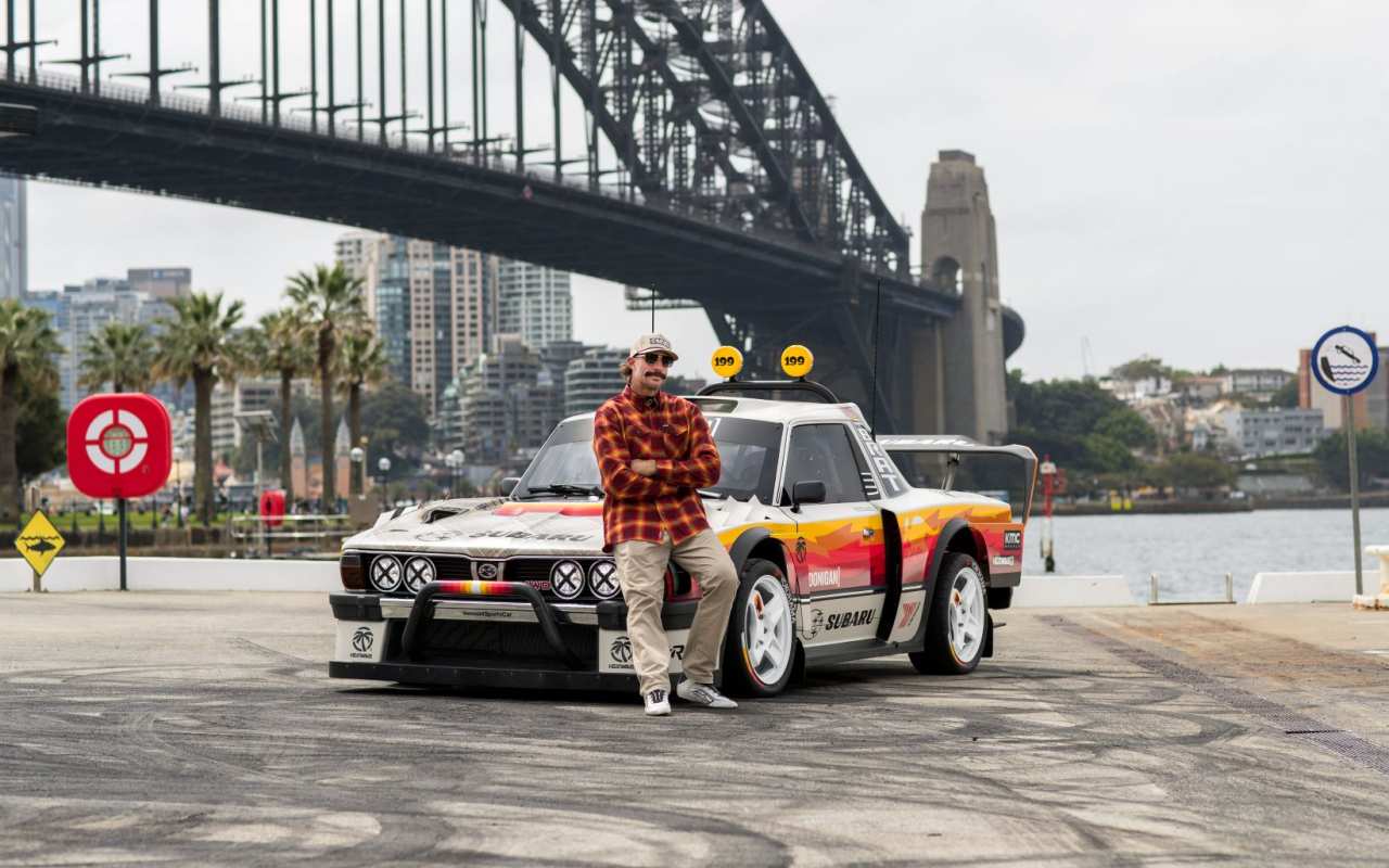 Así es el Subaru Brataroo 9500 Turbo: el coche más salvaje de Gymkhana