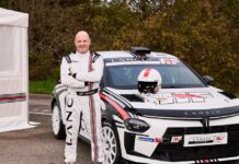 Biasion e Lancia al via della Cronoscalata di Tandalò Biasion e Lancia al via della Cronoscalata di Tandalò