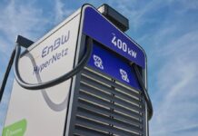EnBW-Schnellladestation