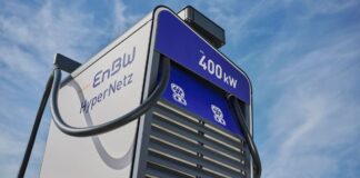 EnBW-Schnellladestation