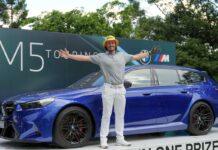 Hoyo en uno y como premio un BMW M5 touring espectacular