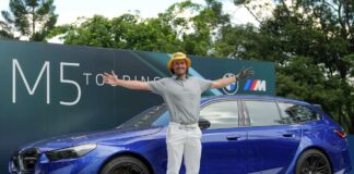 Hoyo en uno y como premio un BMW M5 touring espectacular