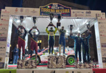 Impresa di Ivan Carmellino,vince il 22°Rally del Tirreno-Messina Impresa di Ivan Carmellino,vince il 22°Rally del Tirreno-Messina