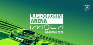 Lamborghini Arena 2026 ad Imola il 9 e 10 maggio