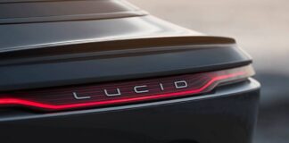 Lucid motors air logo
