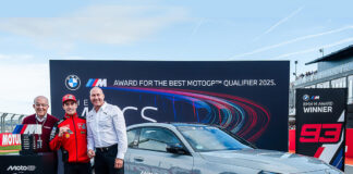 Marc Márquez vince la M2 CS premio del Bmw M Award in MotoGP