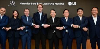 Mercedes e LG Electronics insieme per una nuova mobilità