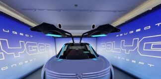 Peugeot Polygon Concept, bizzat görülen prototip
