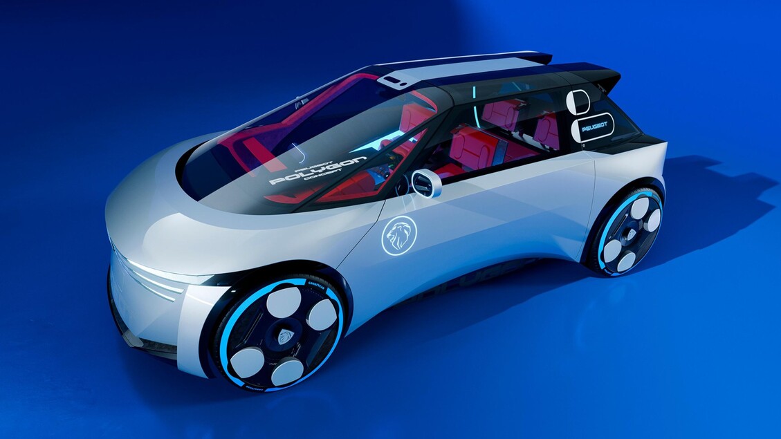 Peugeot svela la prima immagine della Polygon concept