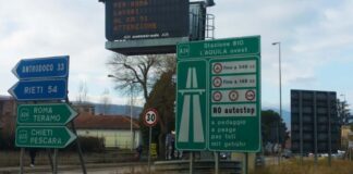 Proroga esenzione pedaggio A24 L'Aquila Est-Ovest